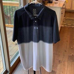 Oakley polo XL regular fit men’s dry fit gray